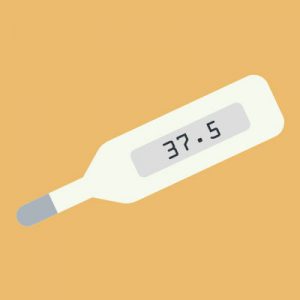 体温チェック